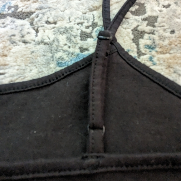 The Loft - Black adjustable strap tank top - Picture 4 of 5